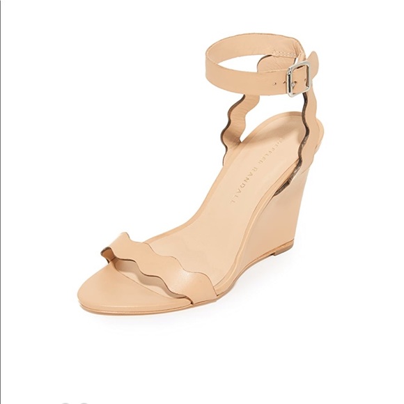 Loeffler Randall Shoes - Loeffler Randall ‘Piper’ Scalloped Wedge Sandals